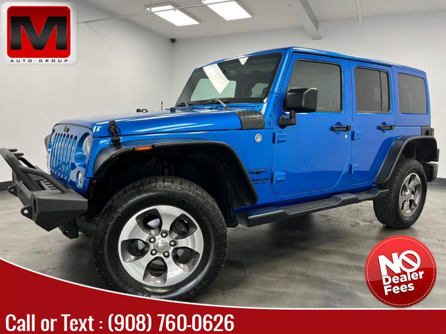 2015 Jeep Wrangler Unlimited 4WD 4dr Sahara, available for sale in Elizabeth, New Jersey | M Auto Group. Elizabeth, New Jersey