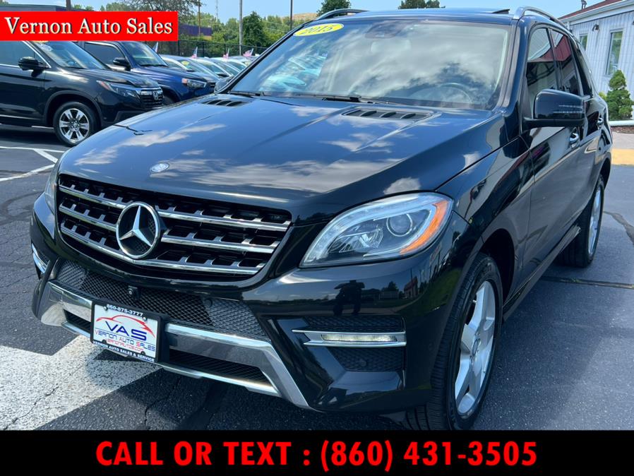 2015 Mercedes-Benz M-Class 4MATIC 4dr ML 400, available for sale in Manchester, Connecticut | Vernon Auto Sale & Service. Manchester, Connecticut