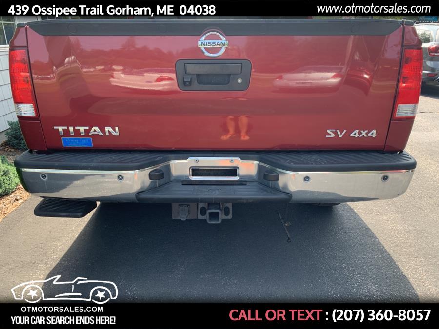 2013 Nissan Titan 4WD Crew Cab SWB SV, available for sale in Gorham, Maine | Ossipee Trail Motor Sales. Gorham, Maine 2013 Nissan Titan 4WD Crew Cab SWB SV, available for sale in Gorham, Maine | Ossipee Trail Motor Sales. Gorham, Maine
