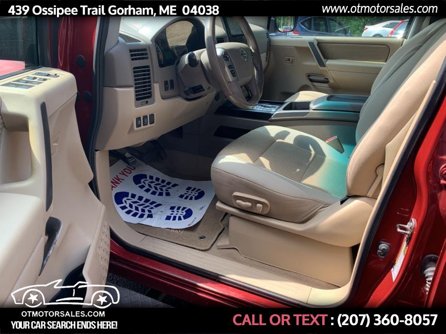 2013 Nissan Titan 4WD Crew Cab SWB SV, available for sale in Gorham, Maine | Ossipee Trail Motor Sales. Gorham, Maine 2013 Nissan Titan 4WD Crew Cab SWB SV, available for sale in Gorham, Maine | Ossipee Trail Motor Sales. Gorham, Maine