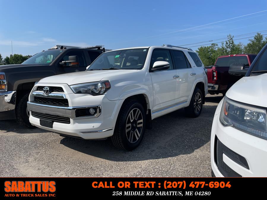 2016 Toyota 4Runner 4WD 4dr V6 Limited (Natl), available for sale in Sabattus, Maine | Sabattus Auto and Truck Sales Inc. Sabattus, Maine