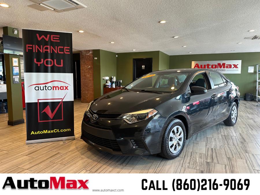 2016 Toyota Corolla 4dr Sdn Auto L (Natl), available for sale in West Hartford, Connecticut | AutoMax. West Hartford, Connecticut