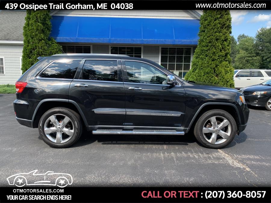 2012 Jeep Grand Cherokee overland, available for sale in Gorham, Maine | Ossipee Trail Motor Sales. Gorham, Maine