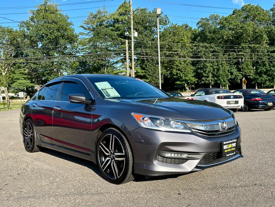 2016 Honda Accord Sedan 4dr I4 Man Sport, available for sale in South Windsor, Connecticut | Mike And Tony Auto Sales, Inc. South Windsor, Connecticut 2016 Honda Accord Sedan 4dr I4 Man Sport, available for sale in South Windsor, Connecticut | Mike And Tony Auto Sales, Inc. South Windsor, Connecticut