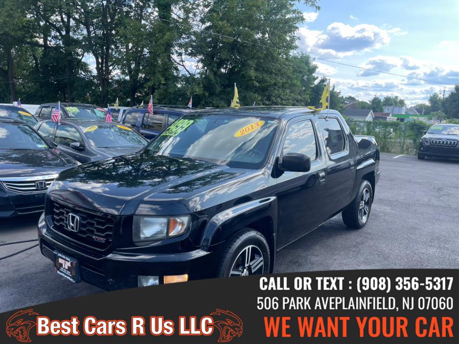 2013 Honda Ridgeline 4WD Crew Cab Sport, available for sale in Plainfield, New Jersey | Best Cars R Us LLC. Plainfield, New Jersey