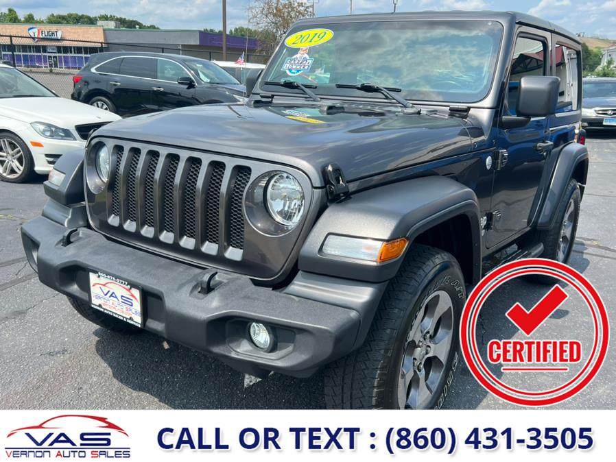 2019 Jeep Wrangler Sport 4x4, available for sale in Manchester, Connecticut | Vernon Auto Sale & Service. Manchester, Connecticut