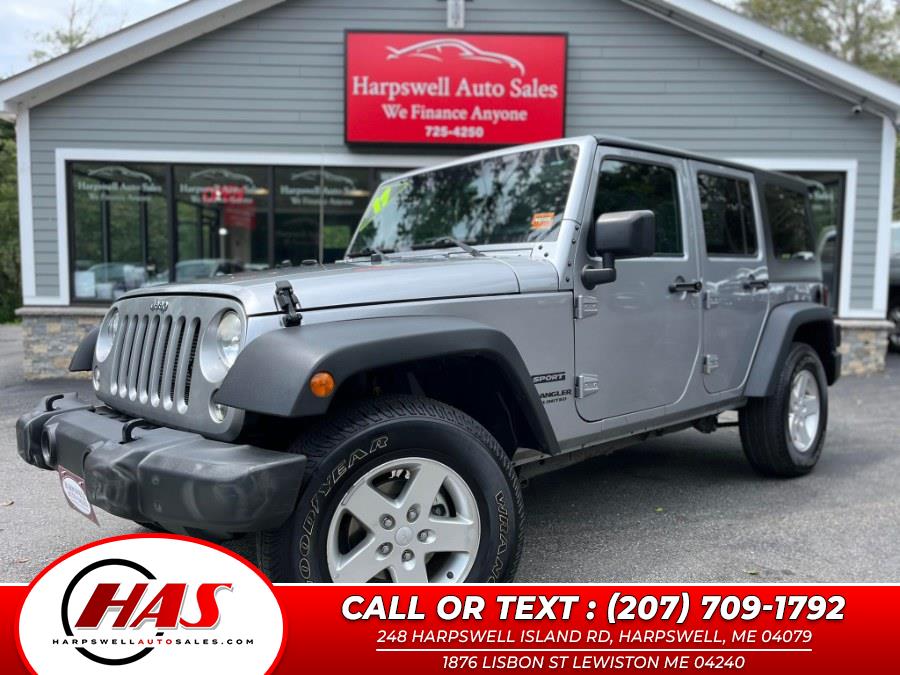Used 2017 Jeep Wrangler Unlimited in Harpswell, Maine | Harpswell Auto Sales Inc. Harpswell, Maine
