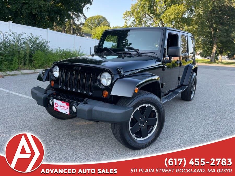 2012 Jeep Wrangler Unlimited 4WD 4dr Sahara, available for sale in Rockland, Massachusetts | Advanced Auto Sales. Rockland, Massachusetts