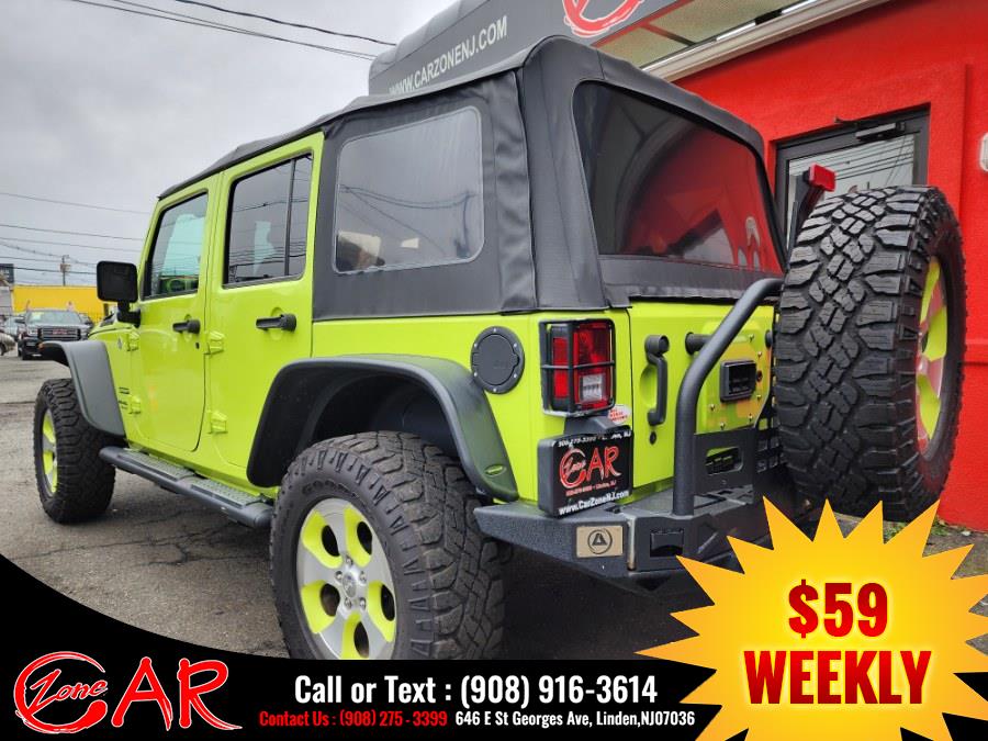 2016 Jeep Wrangler Unlimited 4WD 4dr Sport, available for sale in Linden, New Jersey | Car Zone. Linden, New Jersey 2016 Jeep Wrangler Unlimited 4WD 4dr Sport, available for sale in Linden, New Jersey | Car Zone. Linden, New Jersey