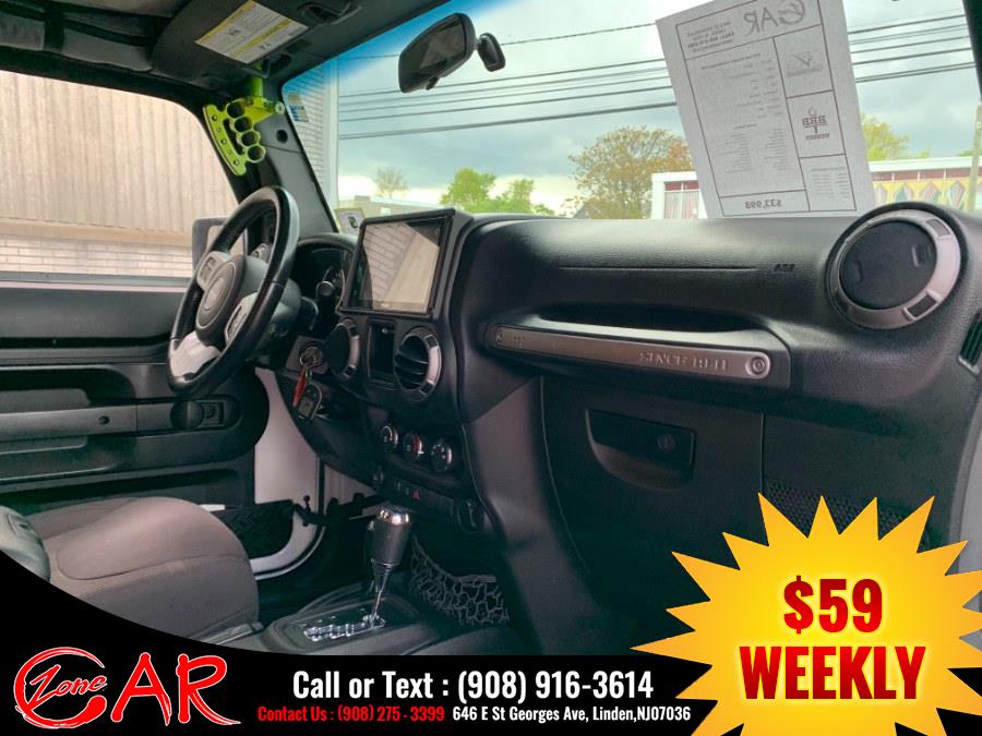 2015 Jeep Wrangler Unlimited 4WD 4dr Sport, available for sale in Linden, New Jersey | Car Zone. Linden, New Jersey 2015 Jeep Wrangler Unlimited 4WD 4dr Sport, available for sale in Linden, New Jersey | Car Zone. Linden, New Jersey