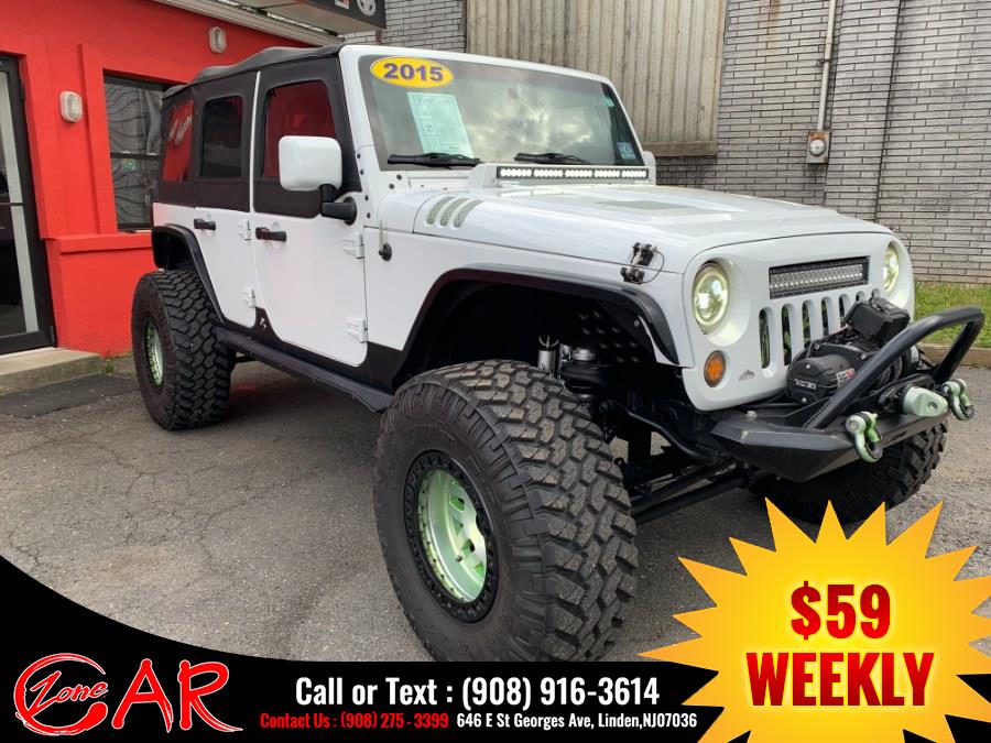 2015 Jeep Wrangler Unlimited 4WD 4dr Sport, available for sale in Linden, New Jersey | Car Zone. Linden, New Jersey 2015 Jeep Wrangler Unlimited 4WD 4dr Sport, available for sale in Linden, New Jersey | Car Zone. Linden, New Jersey