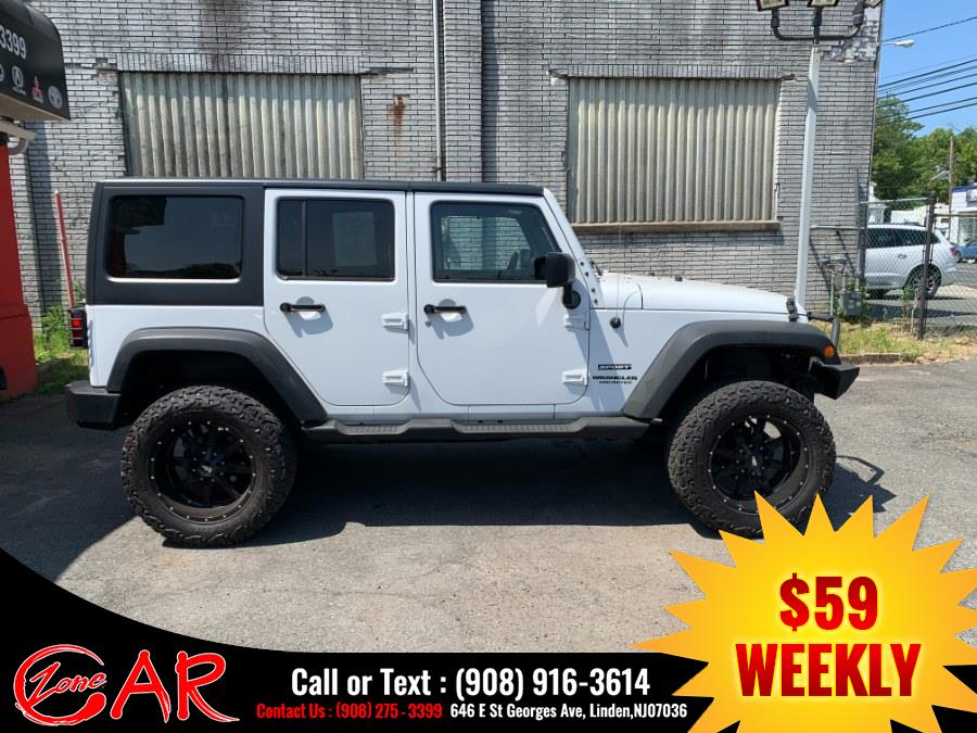 2014 Jeep Wrangler Unlimited 4WD 4dr Sport, available for sale in Linden, New Jersey | Car Zone. Linden, New Jersey 2014 Jeep Wrangler Unlimited 4WD 4dr Sport, available for sale in Linden, New Jersey | Car Zone. Linden, New Jersey