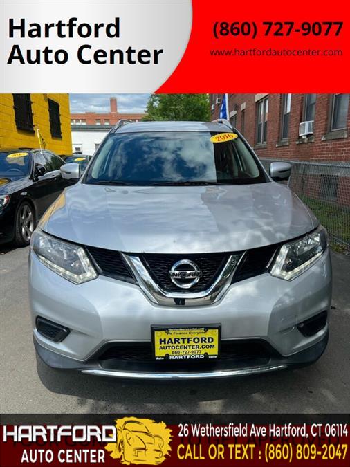 2016 Nissan Rogue AWD 4dr Sv, available for sale in Hartford, Connecticut | Hartford Auto Center LLC. Hartford, Connecticut