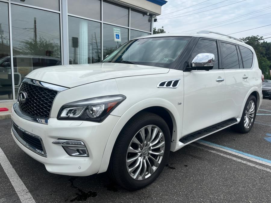 2016 INFINITI QX80 4x4, LIMITED, REAR DVD, 22" RIMS,, available for sale in Rosedale, New York | Sunrise Auto Sales. Rosedale, New York 2016 INFINITI QX80 4x4, LIMITED, REAR DVD, 22" RIMS,, available for sale in Rosedale, New York | Sunrise Auto Sales. Rosedale, New York