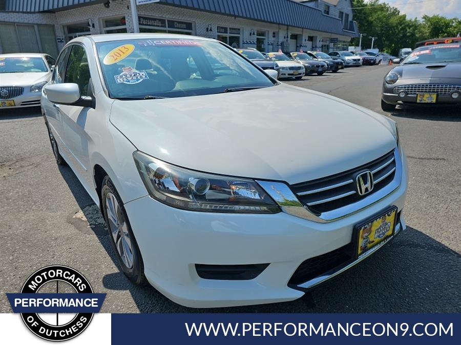 2013 Honda Accord Sdn 4dr I4 CVT LX, available for sale in Wappingers Falls, New York | Performance Motor Cars. Wappingers Falls, New York