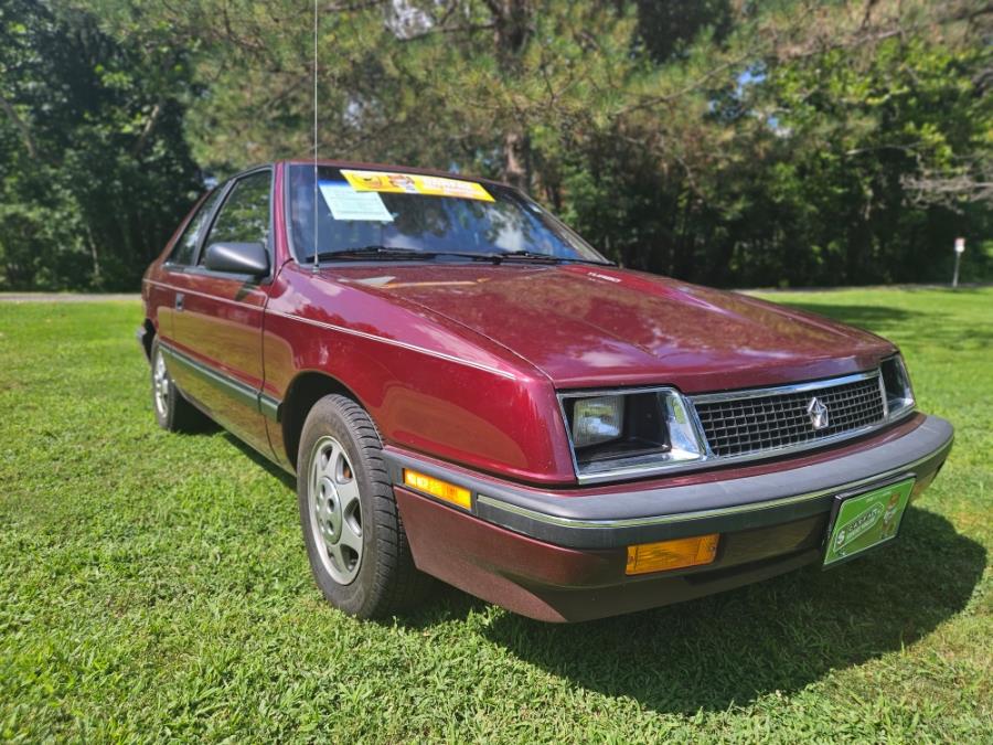 1987 Dodge Shadow 2.0 Auto, available for sale in New Britain, Connecticut | Supreme Automotive. New Britain, Connecticut