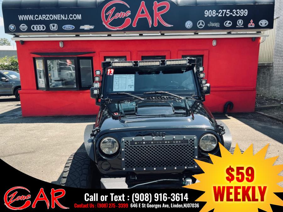 2013 Jeep Wrangler Unlimited 4WD 4dr Sahara, available for sale in Linden, New Jersey | Car Zone. Linden, New Jersey 2013 Jeep Wrangler Unlimited 4WD 4dr Sahara, available for sale in Linden, New Jersey | Car Zone. Linden, New Jersey