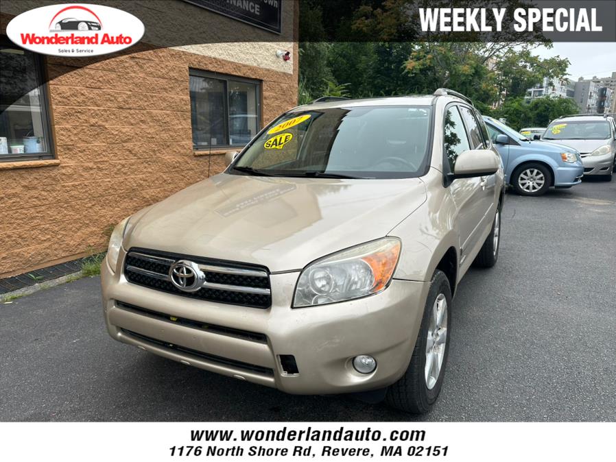 2007 Toyota RAV4 4WD 4dr 4-cyl Limited (Natl), available for sale in Revere, Massachusetts | Wonderland Auto. Revere, Massachusetts