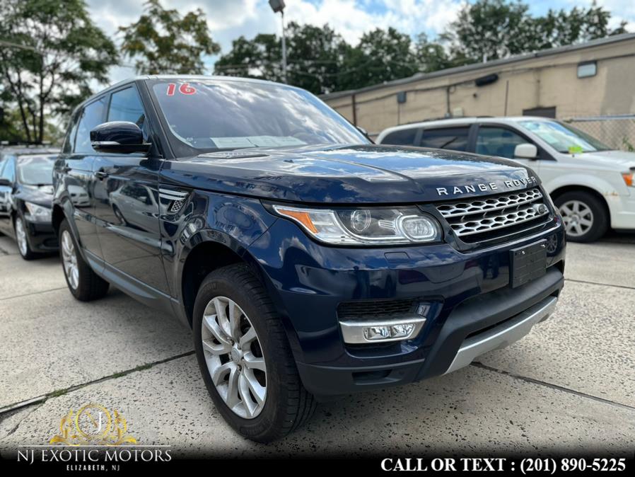 2016 Land Rover Range Rover Sport 4WD 4dr V6 HSE, available for sale in Elizabeth, New Jersey | NJ Exotic Motors. Elizabeth, New Jersey
