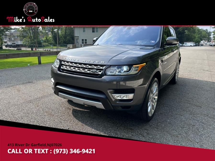 2016 Land Rover Range Rover Sport 4WD 4dr V6 HSE, available for sale in Garfield, New Jersey | Mikes Auto Sales LLC. Garfield, New Jersey