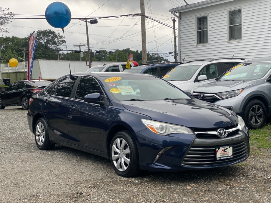 2016 Toyota Camry 4dr Sdn I4 Auto LE (Natl), available for sale in Hamden, Connecticut | Adonai Auto Sales LLC. Hamden, Connecticut 2016 Toyota Camry 4dr Sdn I4 Auto LE (Natl), available for sale in Hamden, Connecticut | Adonai Auto Sales LLC. Hamden, Connecticut