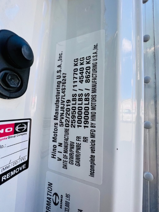 2020 HINO 268A 26 FEET DRY BOX + LIFT GATE + NO CDL, available for sale in South Amboy, New Jersey | NJ Truck Spot. South Amboy, New Jersey 2020 HINO 268A 26 FEET DRY BOX + LIFT GATE + NO CDL, available for sale in South Amboy, New Jersey | NJ Truck Spot. South Amboy, New Jersey
