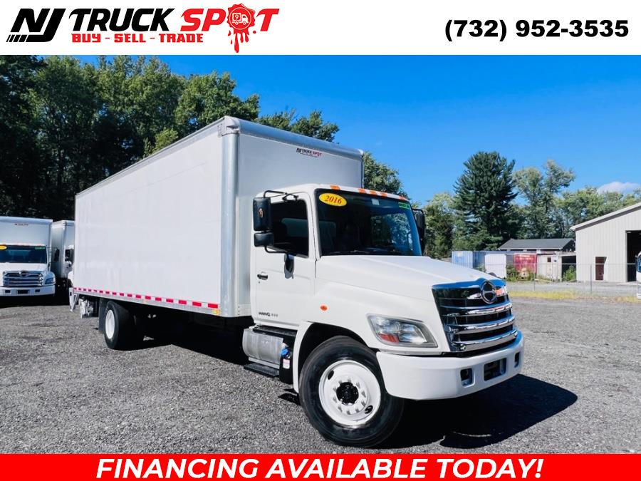 2016 HINO 268 26FT BOX TRUCK + TUCK AWAY LIFT, available for sale in South Amboy, New Jersey | NJ Truck Spot. South Amboy, New Jersey