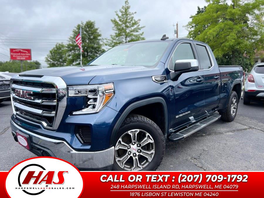 2019 GMC Sierra 1500 4WD Double Cab 147" SLE, available for sale in Harpswell, Maine | Harpswell Auto Sales Inc. Harpswell, Maine