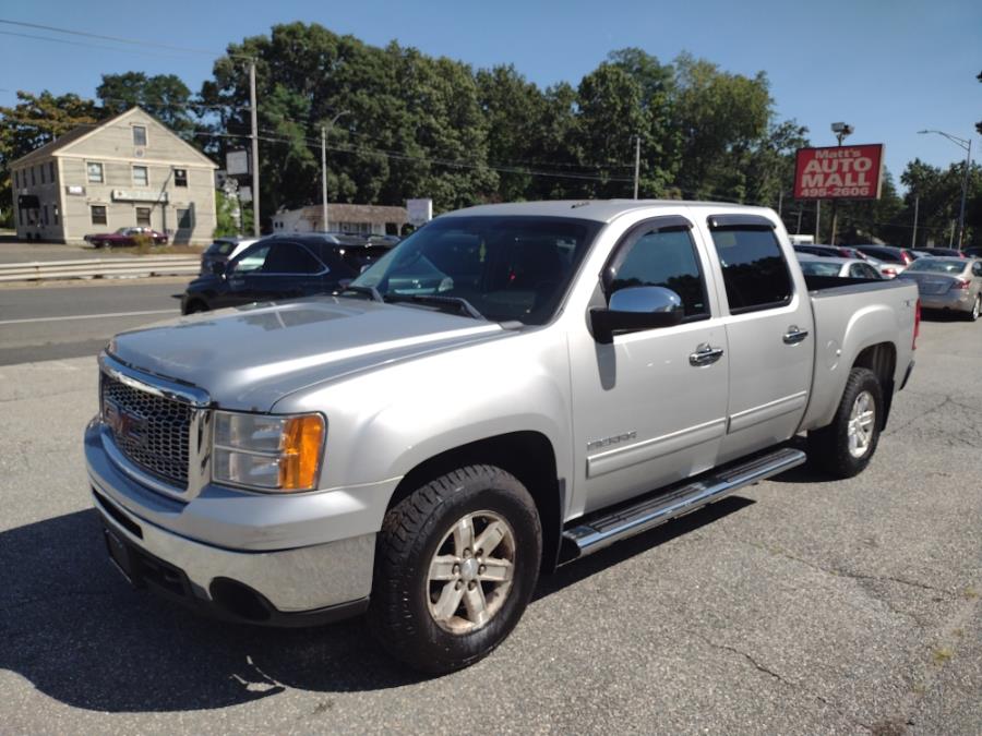 2011 GMC Sierra 1500 4WD Crew Cab 143.5" SLE, available for sale in Chicopee, Massachusetts | Matts Auto Mall LLC. Chicopee, Massachusetts