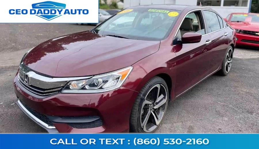 2016 Honda Accord Sedan 4dr I4 CVT LX, available for sale in Online only, Connecticut | CEO DADDY AUTO. Online only, Connecticut