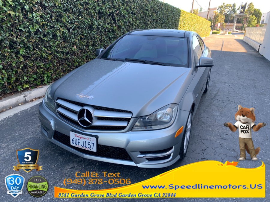 2012 Mercedes-Benz C-Class 2dr Cpe C250 RWD, available for sale in Garden Grove, California | Speedline Motors. Garden Grove, California