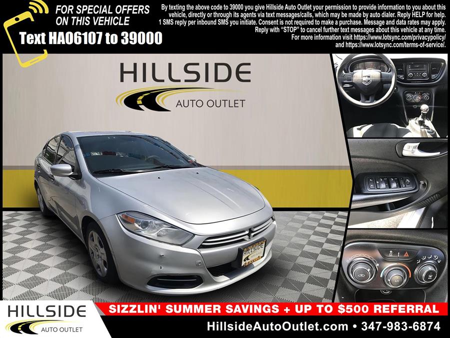 2013 Dodge Dart SE/AERO, available for sale in Jamaica, New York | Hillside Auto Outlet 2. Jamaica, New York
