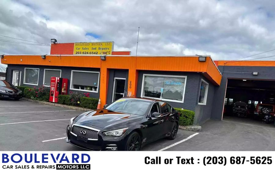 2015 Infiniti Q50 3.7 Premium Sedan 4D, available for sale in New Haven, Connecticut | Boulevard Motors LLC. New Haven, Connecticut 2015 Infiniti Q50 3.7 Premium Sedan 4D, available for sale in New Haven, Connecticut | Boulevard Motors LLC. New Haven, Connecticut