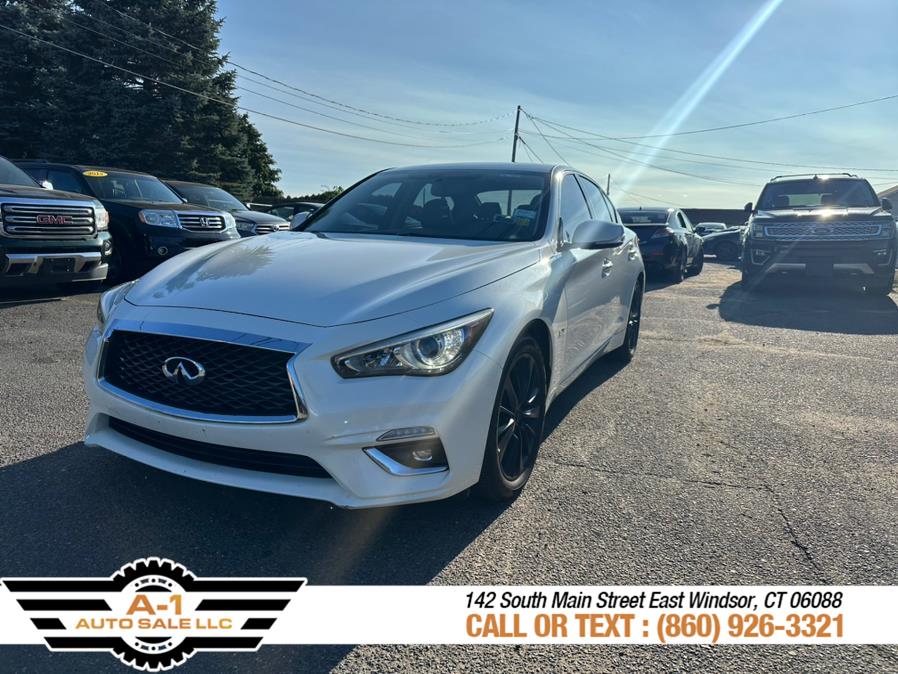 INFINITI Q50 2018 in East Windsor, Ellington, Windsor, Bloomfield CT A1 Auto Sale LLC 436310