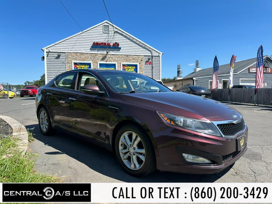 2013 Kia Optima 4dr Sdn EX, available for sale in East Windsor, Connecticut | Central A/S LLC. East Windsor, Connecticut