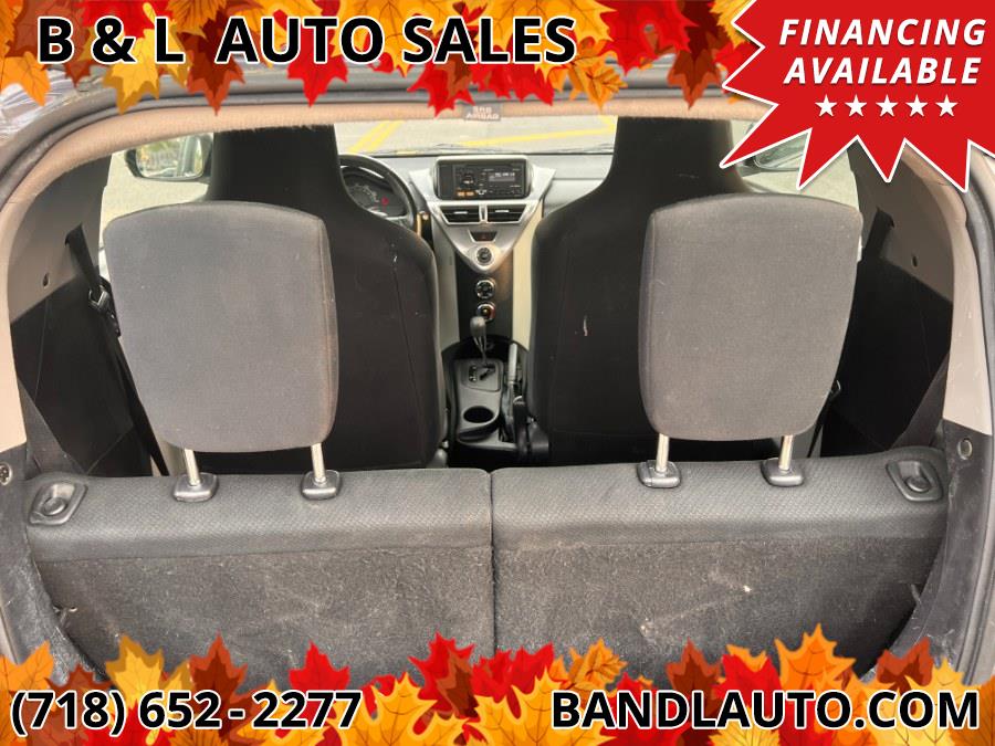 2012 Scion iQ 3dr Hatchback, available for sale in Bronx, New York | B & L Auto Sales LLC. Bronx, New York 2012 Scion iQ 3dr Hatchback, available for sale in Bronx, New York | B & L Auto Sales LLC. Bronx, New York