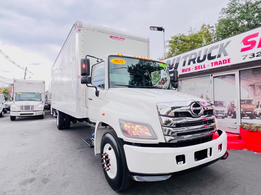 2023 HINO L6 26 FEET DRY BOX + CUMMINS + LIFT GATE + NO CDL, available for sale in South Amboy, New Jersey | NJ Truck Spot. South Amboy, New Jersey 2023 HINO L6 26 FEET DRY BOX + CUMMINS + LIFT GATE + NO CDL, available for sale in South Amboy, New Jersey | NJ Truck Spot. South Amboy, New Jersey