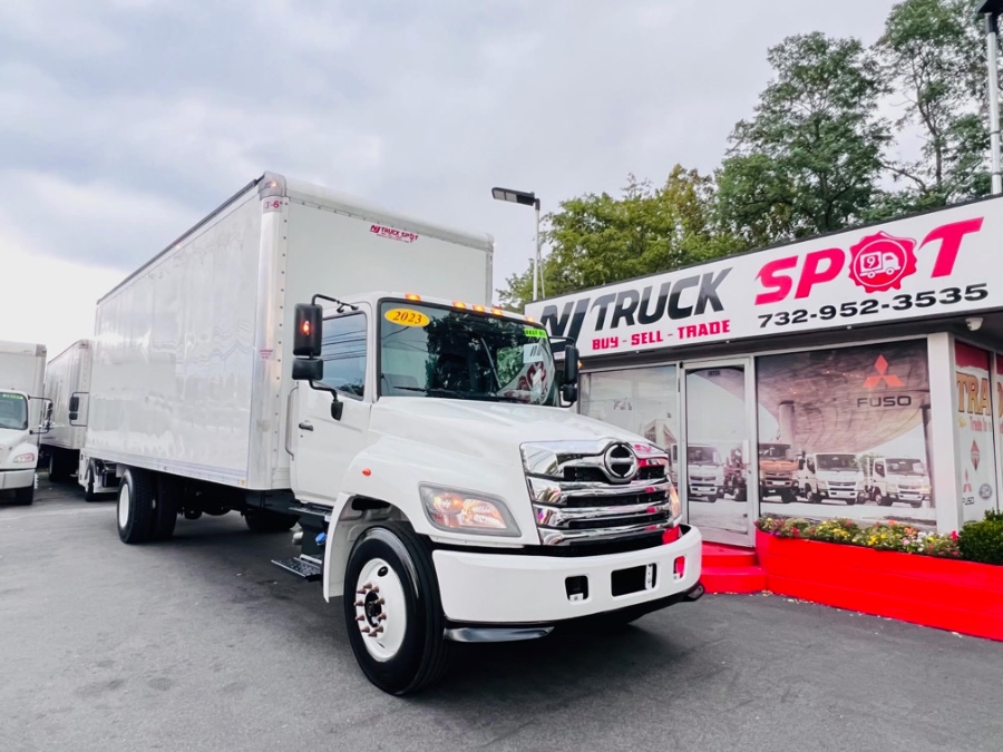 2023 HINO L6 26 FEET DRY BOX + CUMMINS + LIFT GATE + NO CDL, available for sale in South Amboy, New Jersey | NJ Truck Spot. South Amboy, New Jersey 2023 HINO L6 26 FEET DRY BOX + CUMMINS + LIFT GATE + NO CDL, available for sale in South Amboy, New Jersey | NJ Truck Spot. South Amboy, New Jersey