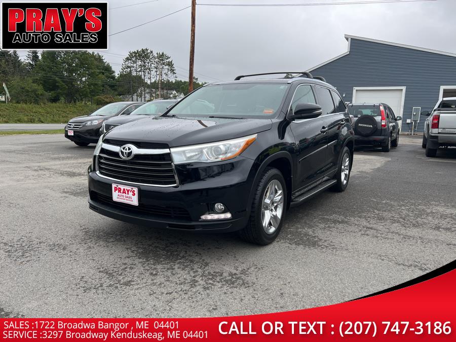 Toyota Highlander 2015 in Bangor , Hermon, Orono, Hampden ME Pray's
