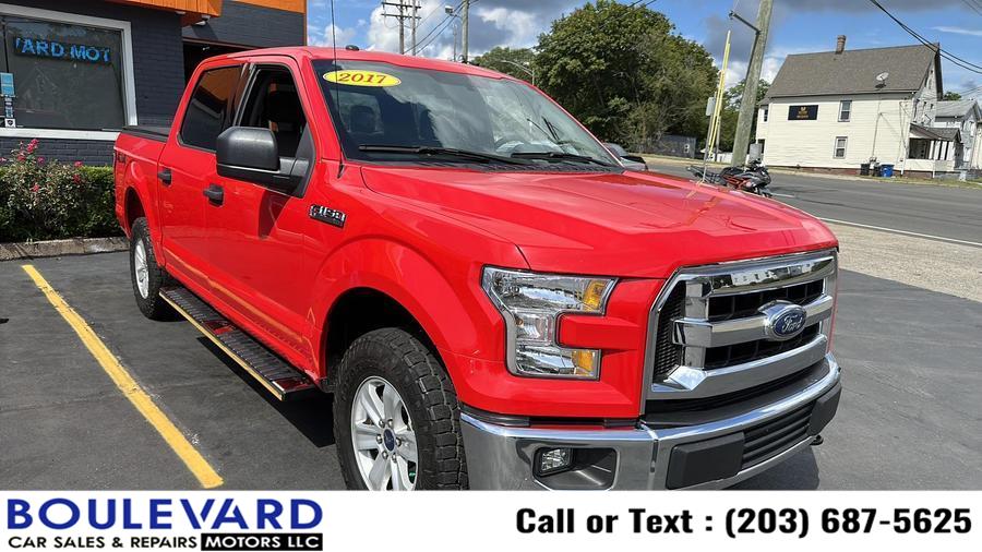 2017 Ford F150 Supercrew Cab XLT Pickup 4D 6 1/2 ft, available for sale in New Haven, Connecticut | Boulevard Motors LLC. New Haven, Connecticut