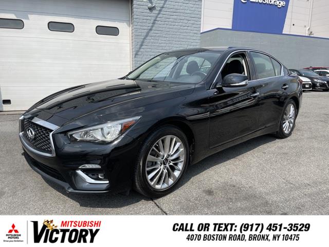 Used 2020 Infiniti Q50 in Bronx, New York | Victory Mitsubishi and Pre-Owned Super Center. Bronx, New York