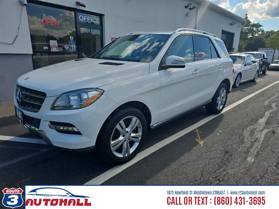 2014 Mercedes-Benz M-Class 4MATIC 4dr ML 350, available for sale in Middletown, Connecticut | RT 3 AUTO MALL LLC. Middletown, Connecticut