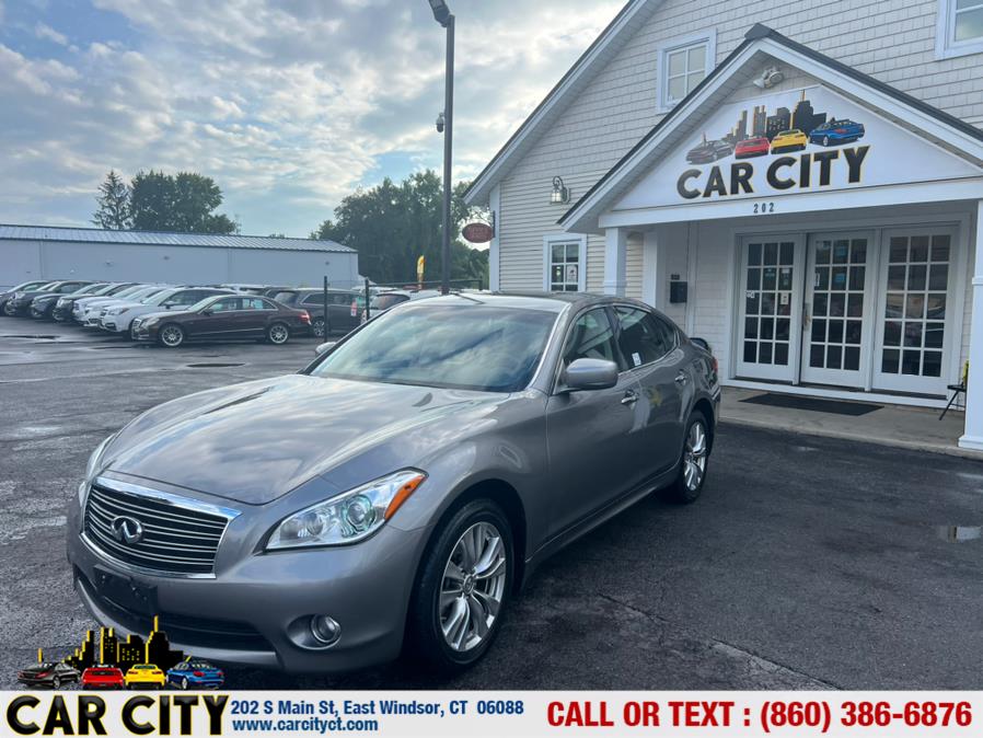 2012 INFINITI M37 4dr Sdn AWD, available for sale in East Windsor, Connecticut | Car City LLC. East Windsor, Connecticut