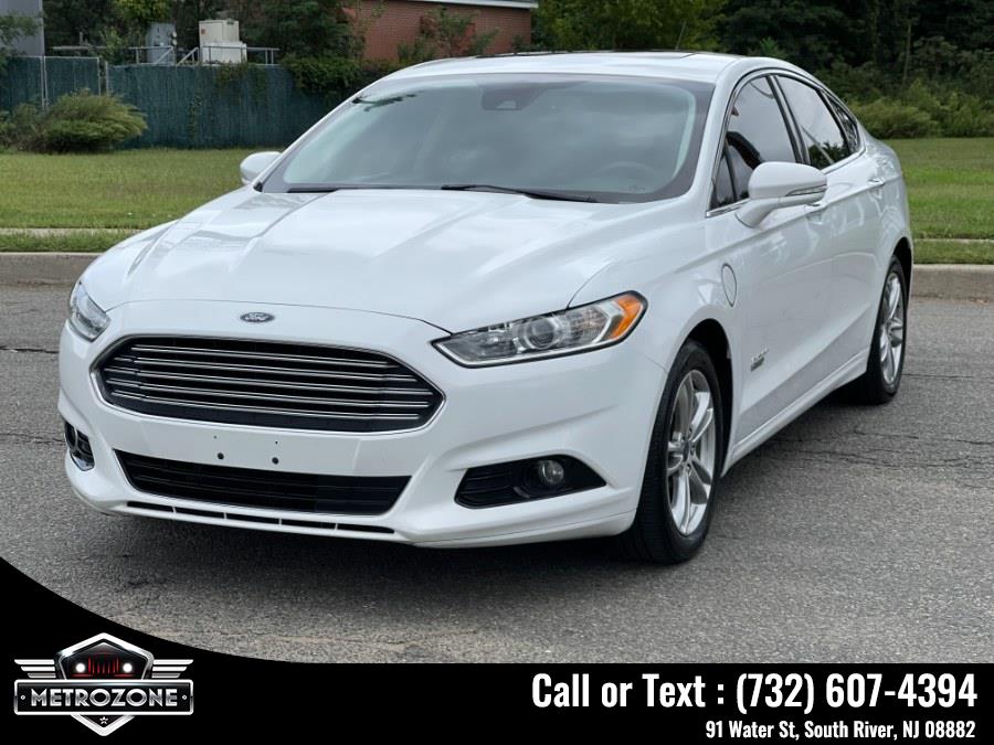 2016 Ford Fusion Energi Titanium Plug-In Hybrid, available for sale in South River, New Jersey | Metrozone Motor Group. South River, New Jersey