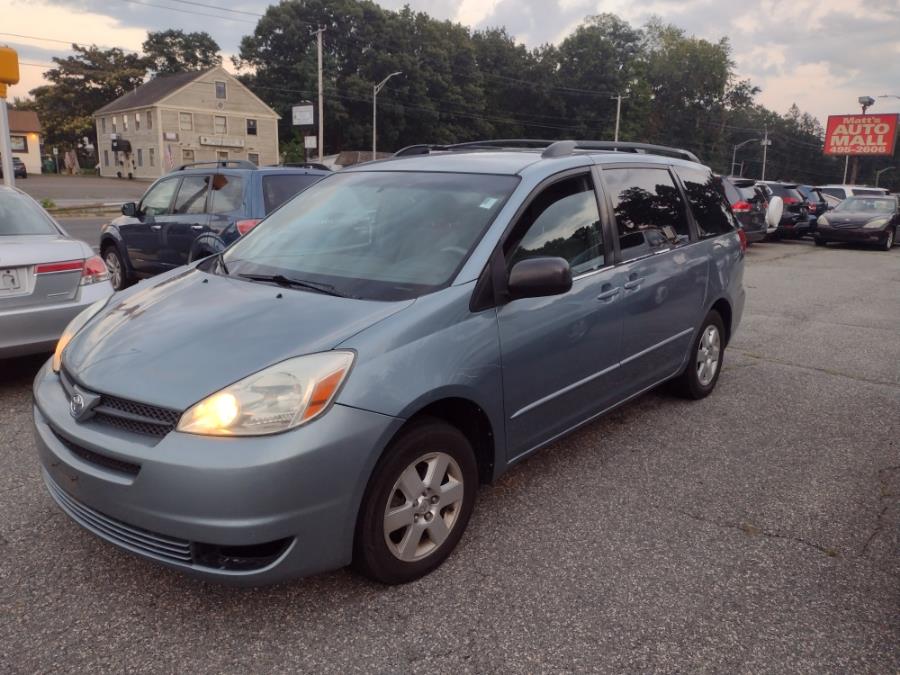 2004 Toyota Sienna 5dr LE FWD 8-Passenger, available for sale in Chicopee, Massachusetts | Matts Auto Mall LLC. Chicopee, Massachusetts