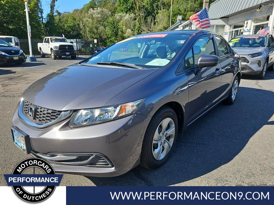2014 Honda Civic Sedan 4dr CVT LX, available for sale in Wappingers Falls, New York | Performance Motor Cars. Wappingers Falls, New York