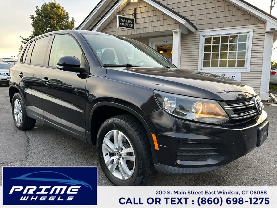 2013 Volkswagen Tiguan 4WD 4dr Auto S, available for sale in East Windsor, Connecticut | Prime Wheels. East Windsor, Connecticut