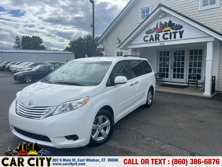2015 Toyota Sienna 5dr 8-Pass Van LE FWD (Natl), available for sale in East Windsor, Connecticut | Car City LLC. East Windsor, Connecticut