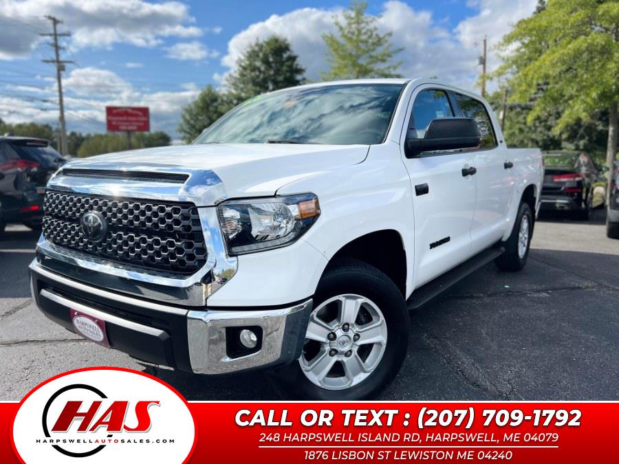 2020 Toyota Tundra 4WD SR5 CrewMax 5.5'' Bed 5.7L (Natl), available for sale in Harpswell, Maine | Harpswell Auto Sales Inc. Harpswell, Maine