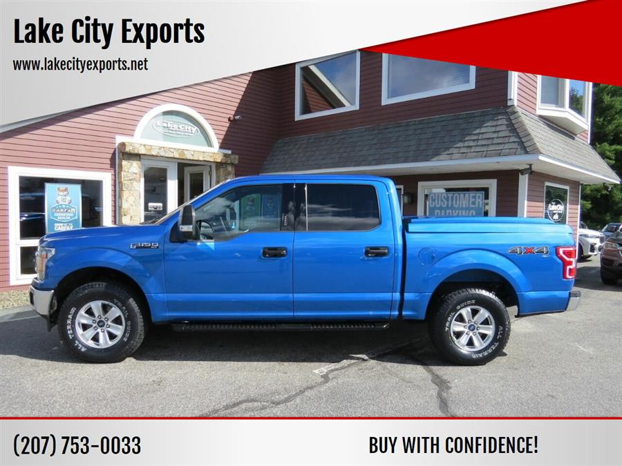 2020 Ford F-150 XLT 4x4 4dr SuperCrew 5.5 ft. SB, available for sale in Auburn, Maine | Lake City Exports Inc. Auburn, Maine